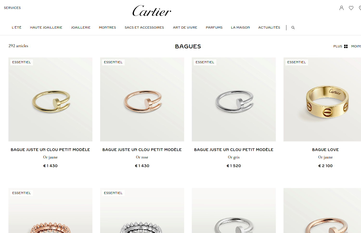 bague cartier