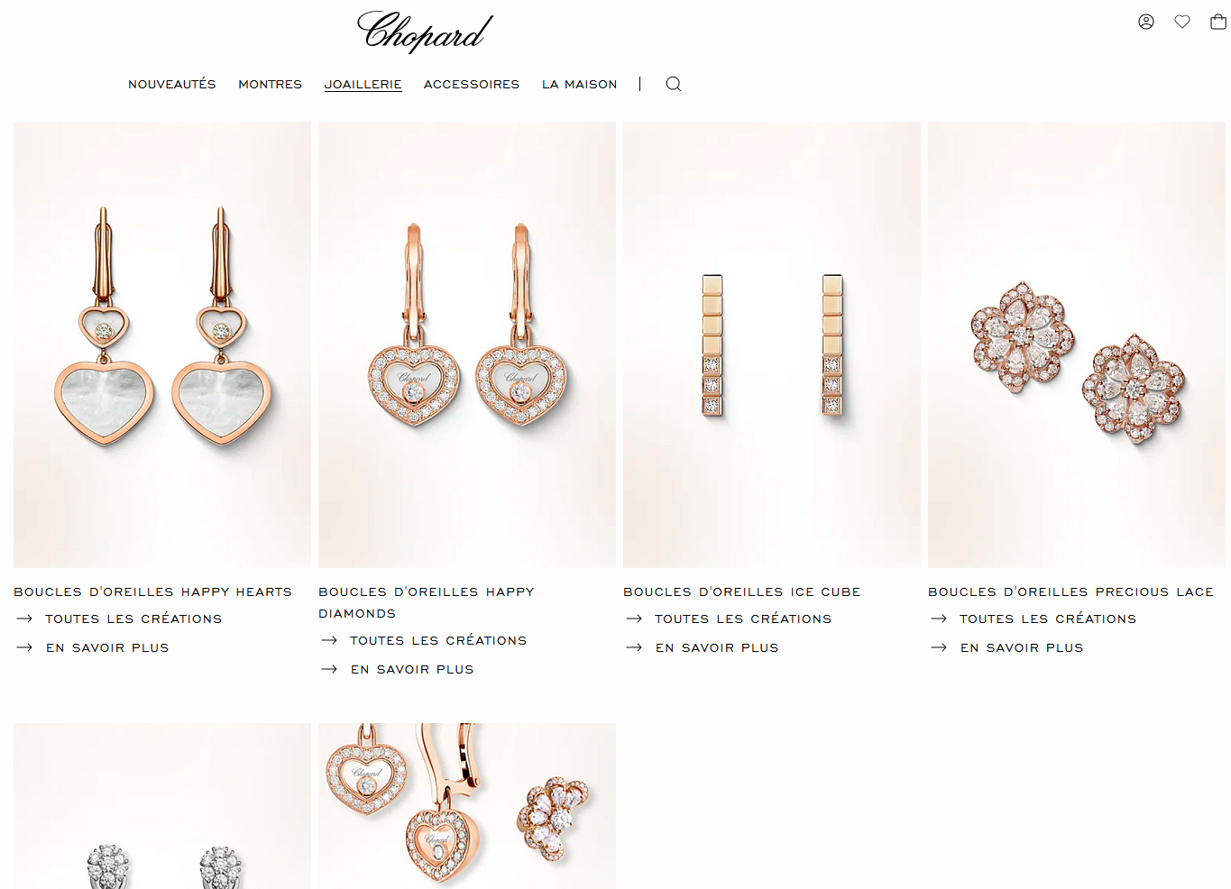 boucle oreille chopard