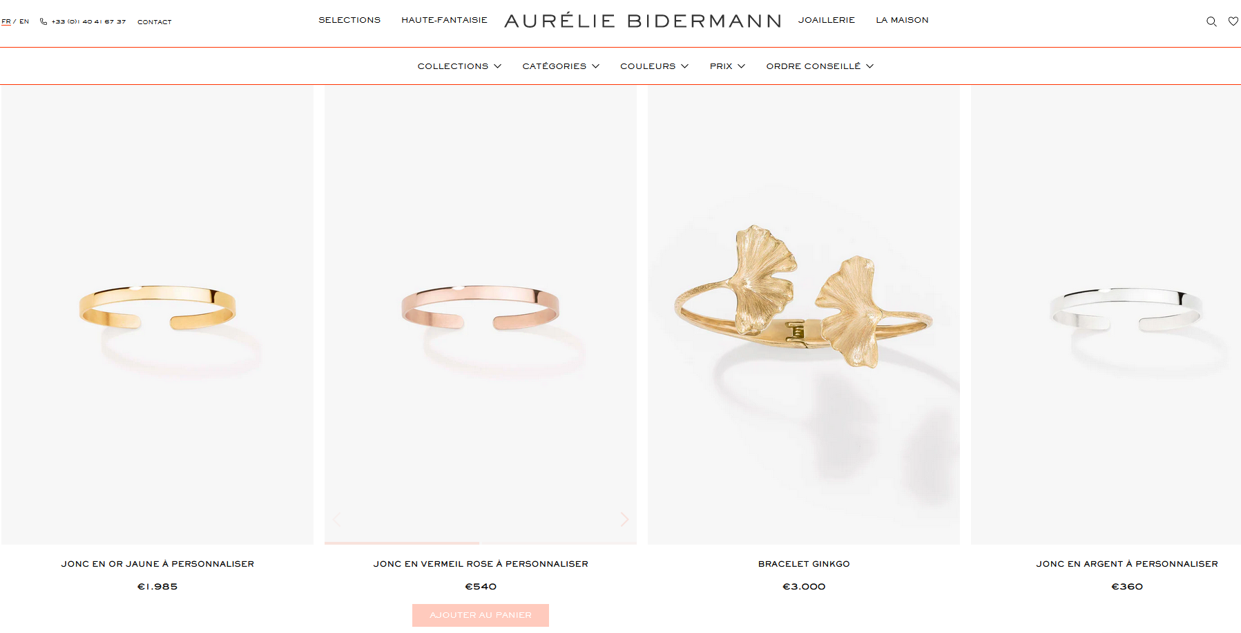 bracelet aurelie bidermann