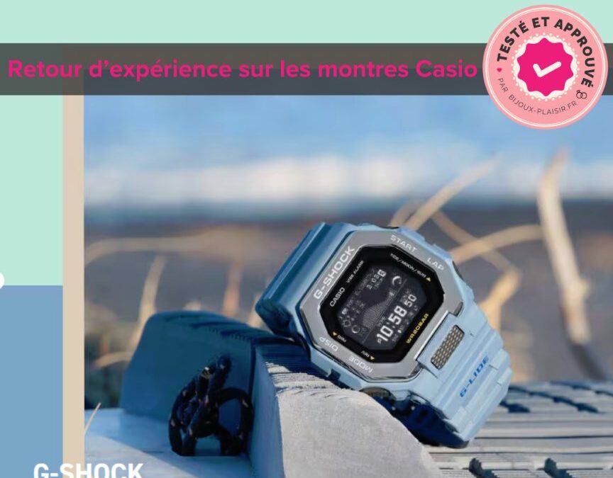 J’ai testé le site de montre Casio : Mon avis complet