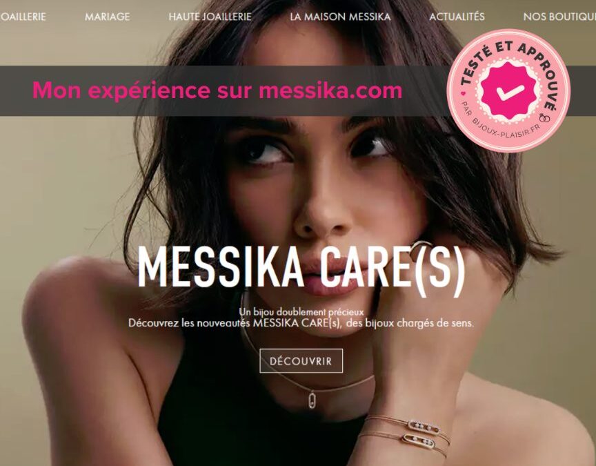 J’ai testé le site de Messika : Mon avis complet